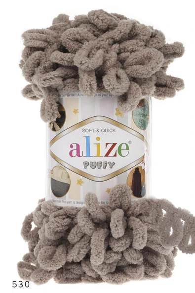 Alize  ALİZE PUFFY 100 GR TEKLİ 530 BEJ ürün görseli 1