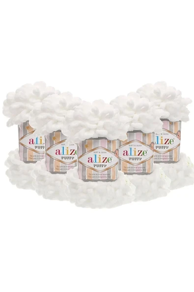 Alize  ALİZE PUFFY 55 ( 5 ADET ) ürün görseli 1