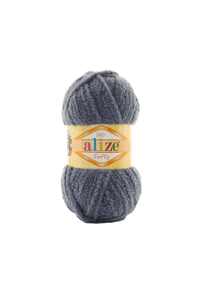 Alize  5 Adet Alize Softy 87 Orta Gri ürün görseli 1
