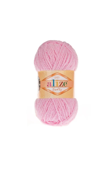 Alize  5 Adet Alize Softy 185 Pastel Pembe ürün görseli 1