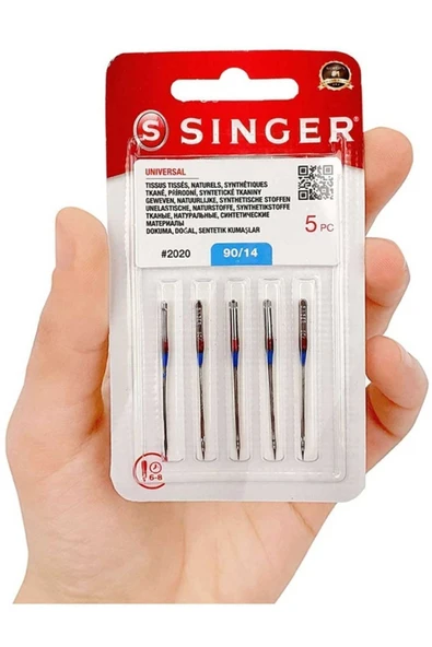SİNGER  Singer Ev Tipi Dikiş Makinesi İğnesi 14 Numara 2020-90/14 ürün görseli 1