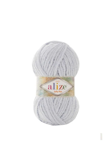 Alize  5 Adet Alize Softy Plus 500 Gri ürün görseli 1