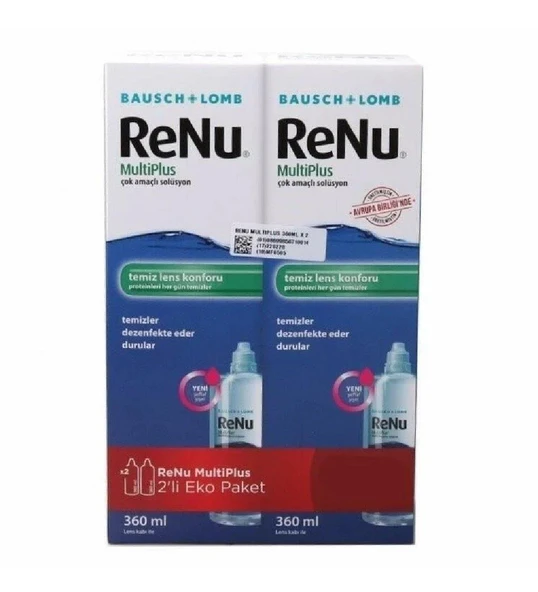 Renu Multiplus Lens Solüsyonu 2 X 360 ml ürün görseli 1