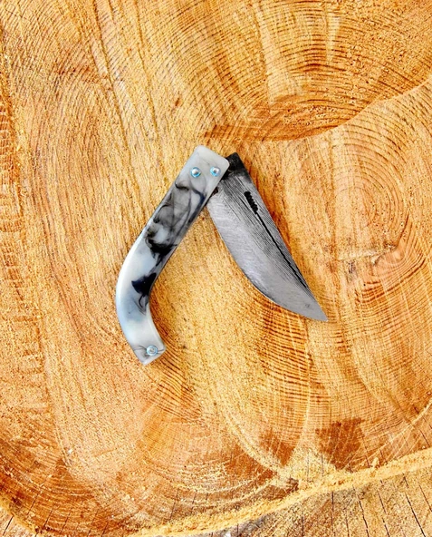 Tapan Av & Çoban Bıçağı 19 cm Kara Çelik - Resim 3