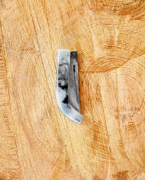 Tapan Av & Çoban Bıçağı 19 cm Kara Çelik - Resim 4