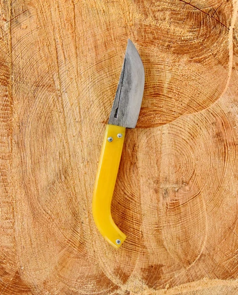 Tapan Av & Çoban Bıçağı 23 cm Kara Çelik Sarı ürün görseli 1