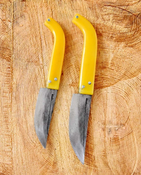 Tapan Av & Çoban Bıçağı 26-23 cm Set Kara Çelik 2 Parça ürün görseli 1