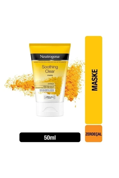 Neutrogena Soothing Clear Zerdeçallı Yüz Maskesi ürün görseli 1