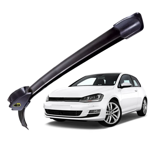Mega Oto Market RBW Otomobil Sileceği Muz Silecek Takımı 24/19 inch 60/48 cm Skoda Octavia 3 - Volkswagen Jetta ile uyumlu ürün görseli 1