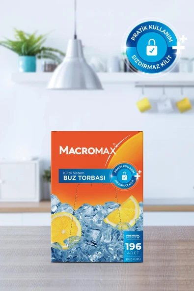 Macromax Buz Torbası (196 Adet Buz Küpü) - Resim 3
