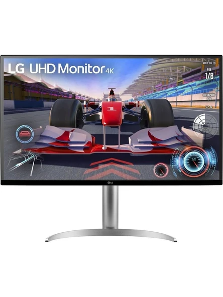 LG 32UQ750P-W 31.5" 4 ms 4K Pivot 144 Hz Oyuncu Monitörü ürün görseli 1
