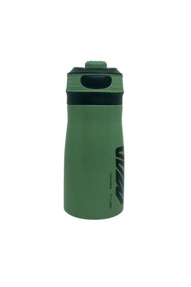 Shotay Mod Çelik Termos Matara 470Ml Yeşil - Resim 7