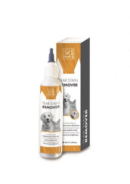 M-Pets Kedi ve Köpekler İçin Gözyaşı Temizleme Losyonu 118ml ürün görseli 1