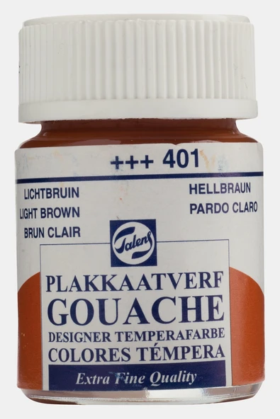 Talens Guaj Boya 16 ml Light Brown 401 ürün görseli 1
