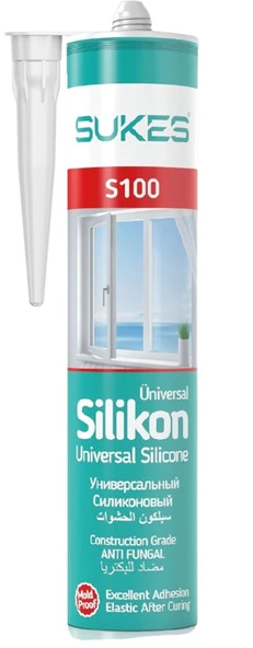 Sukes Universal Silikon Şeffaf 280 Gr ürün görseli 1