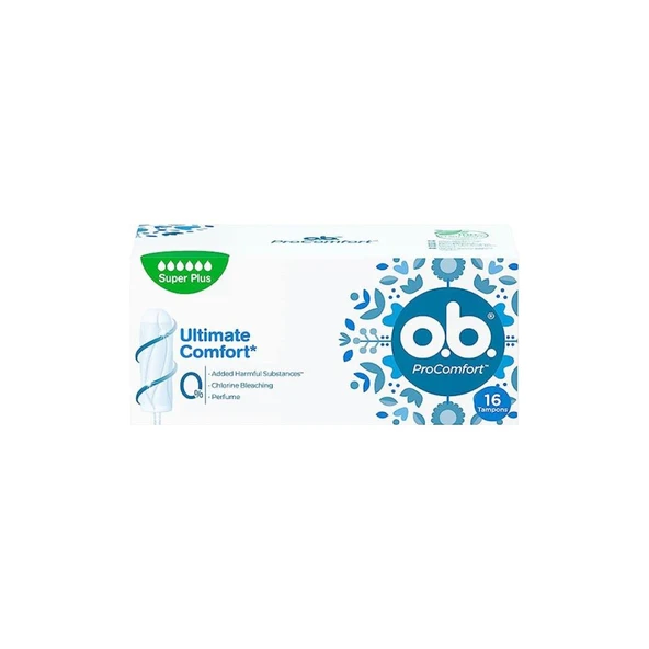 O.B. Super Plus 16'lı Tampon ürün görseli 1