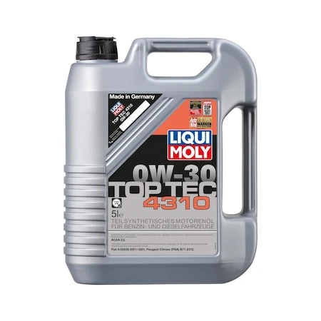 Liqui Moly Top Tec 4310 0W-30 Motor Yağı 5Lt ürün görseli 1