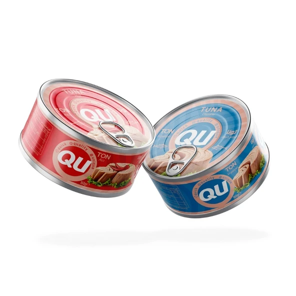 QU Acılı ve Sade Ton Balığı 160gr ürün görseli 1