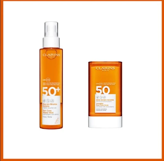 Clarins Body Sun Water Mist SPF50 150ML & Sun Face Stick Spf50+ 17g ürün görseli 1