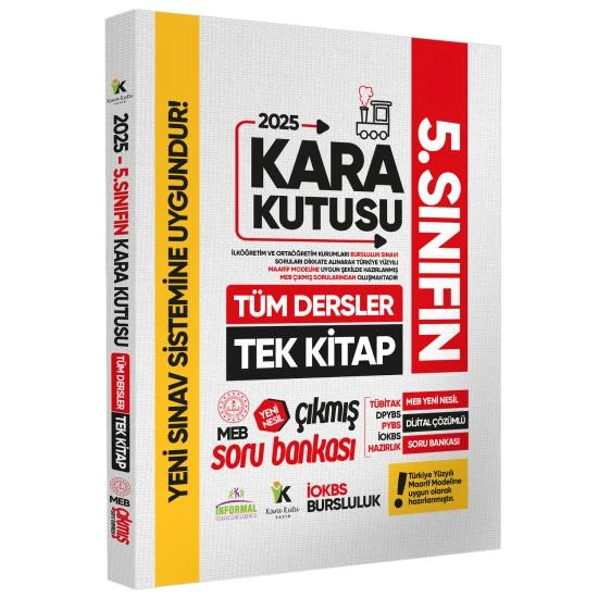 2025 5.sınıf İOKBS BURSLULUK Tüm Dersler Çıkmış Soru Bankası Tek Kitap Yeni Sistem Tamamı Çözümlü ürün görseli 1