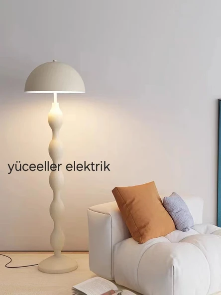 Yüceeller Modern Dekortaif Lambader Beyaz ürün görseli 1