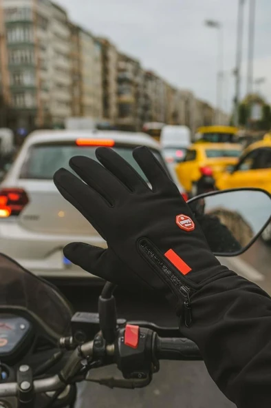 Tam Parmak Dokunmatik Özellikli Motosiklet Ve Bisiklet Eldiveni, Sporcu, Ağırlık Eldiveni ürün görseli 1