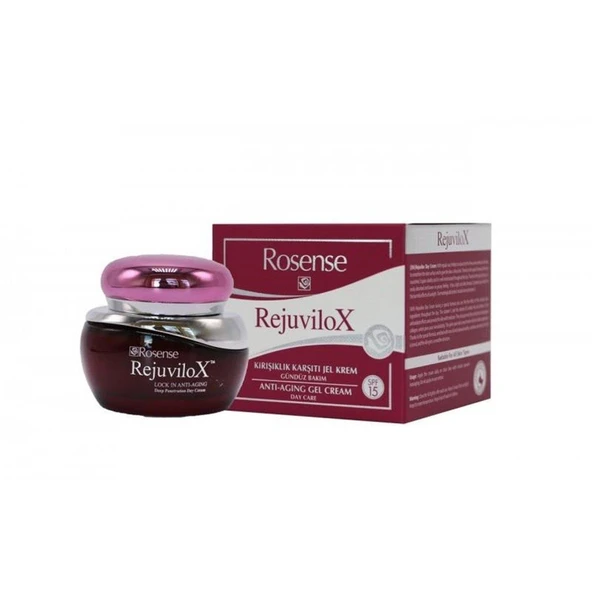 Rejuvilox Kırışıklık Karşıtı Jel Krem - Gündüz Bakım - 50 ml ürün görseli 1