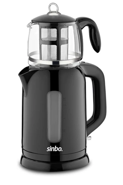 Sinbo STM-5830 Elektrikli Çay Seti SİYAH - Resim 3