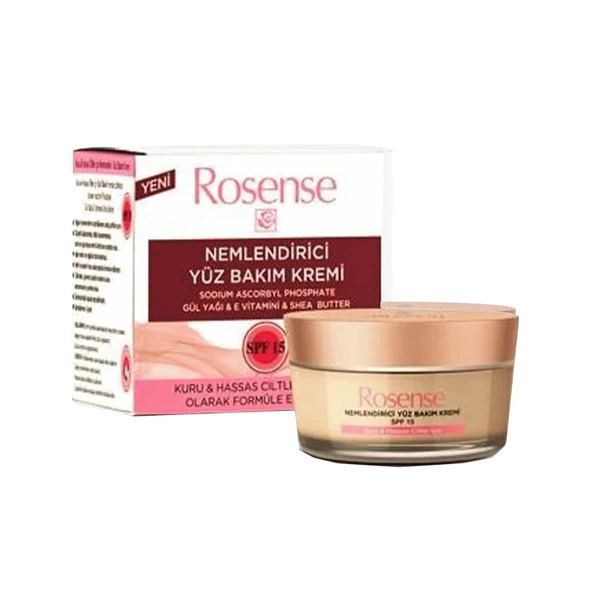 Rosense Yüz Kremi 50 ml - Kuru Hassas Cilt İçin ürün görseli 1