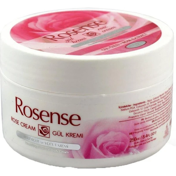 Rosense El Kremi Kavanoz 250 ml  GÜL ürün görseli 1