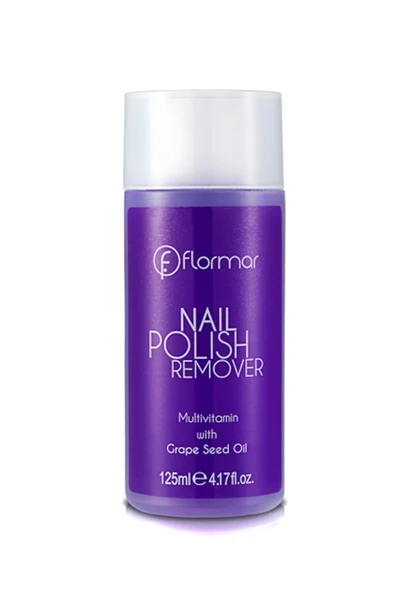 Flormar Oje Çıkartıcı - Nail Polish Remover Gage Seed Oil 125ml. 8690604302017 ürün görseli 1
