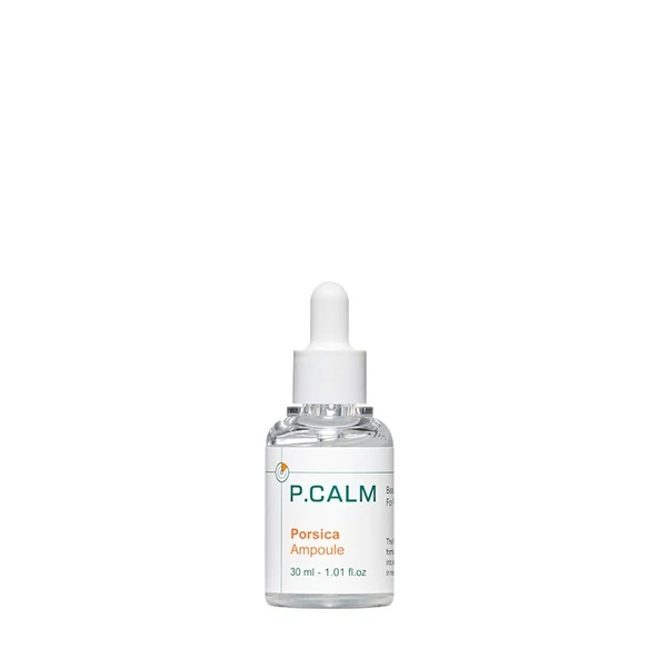 P.Calm Porsica Ampoule - Centella Asiatica + Niacinamide İçerikli Siyah Nokta Karşıtı ve Gözenek Sıkılaştırıcı Vegan Ampul ürün görseli 1