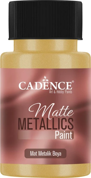 MAT METALİK BOYA MMB-05 SOM ALTIN 50ML ürün görseli 1