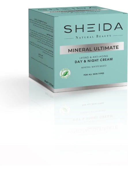 Sheida Mineral Ultimate Lifting & Anti- Aging Toparlayici ve arşiti Gündüz ve Gece Kremi 50ML ürün görseli 1