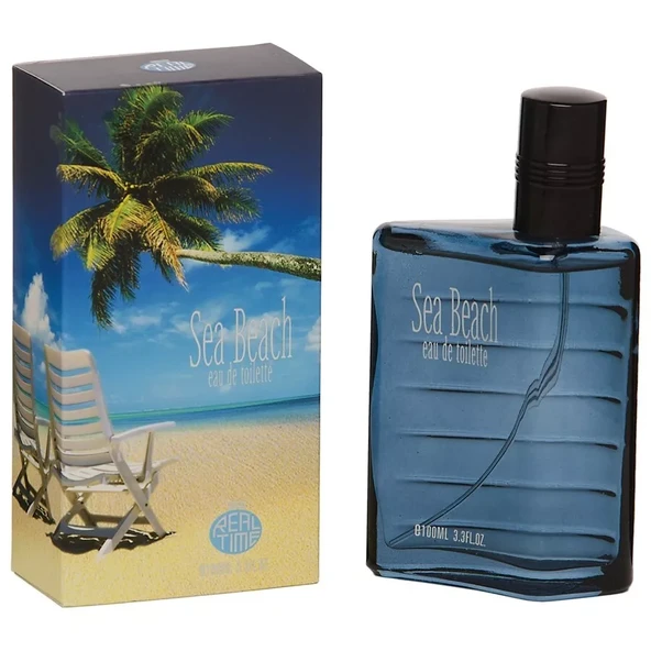 Real Time NETHERLANDS Sea Beach Mens 100ml Eau De Toilette Spray ürün görseli 1