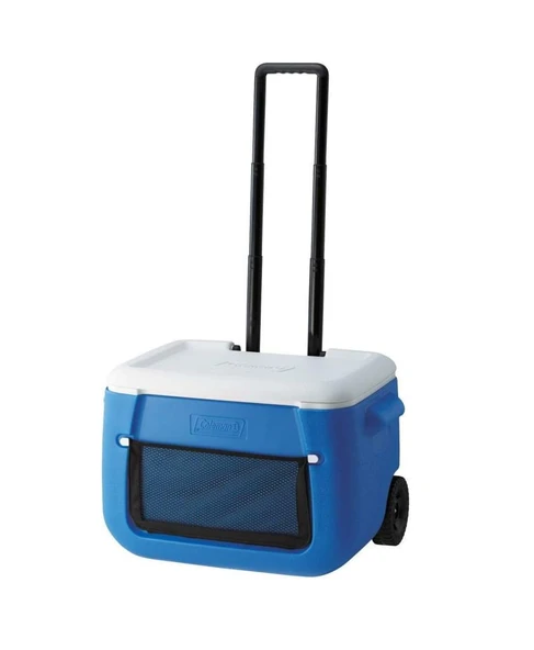 Coleman Poly-Lite Wheeled Mesh Tekerlekli Buzluk 50QT 47,3lt ürün görseli 1