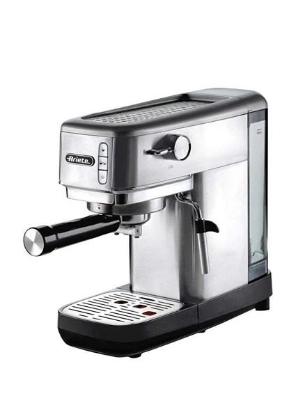 Ariete Moderna Espresso Gümüş Slim Kahve Makinesi ürün görseli 1