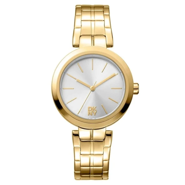 DKNY DK1L045M0055 ALTIN KAPLAMA KADIN KOL SAATİ ürün görseli 1