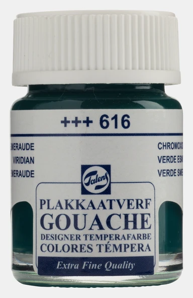 Talens Guaj Boya 16 ml Viridian 616 ürün görseli 1