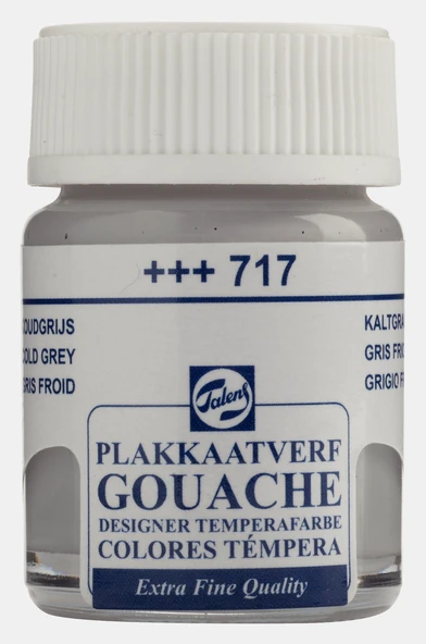 Talens Guaj Boya 16 ml Cold Grey 717 ürün görseli 1
