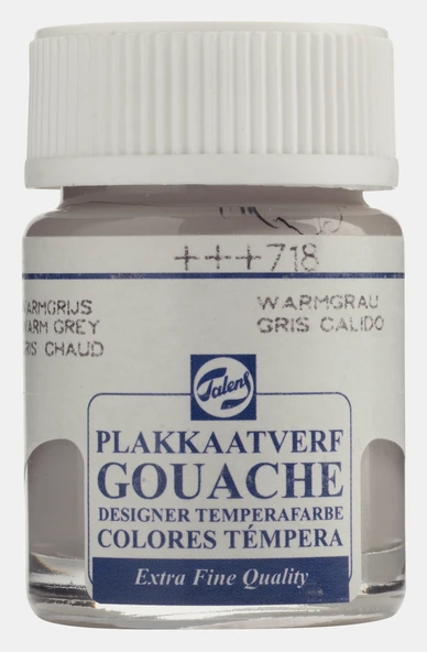 Talens Guaj Boya 16 ml Warm Grey 718 ürün görseli 1
