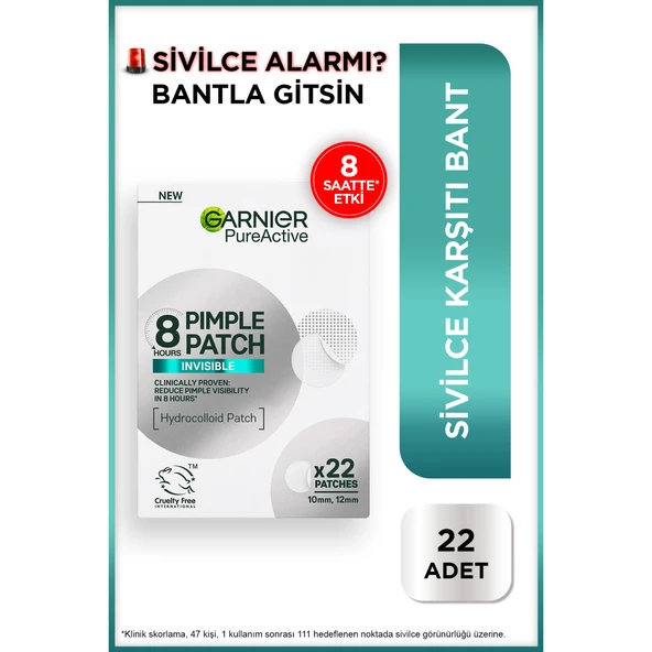 Pimple Patch 22'li Sivilce Bandı / Hidrokolloid Bant - Resim 3