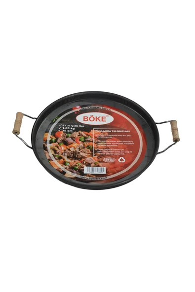 Kapalı Kenar Kavurma Sacı 35 cm 1.5 mm ürün görseli 1