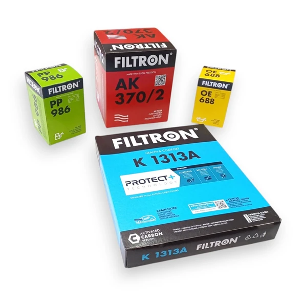 Skoda Fabia 2011-2014 1.6 Dizel CAY Motor Filtron Filtre Seti ürün görseli 1