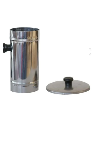 Krom Ayrılabilir Odunlu Semaver 4 Lt - Resim 4