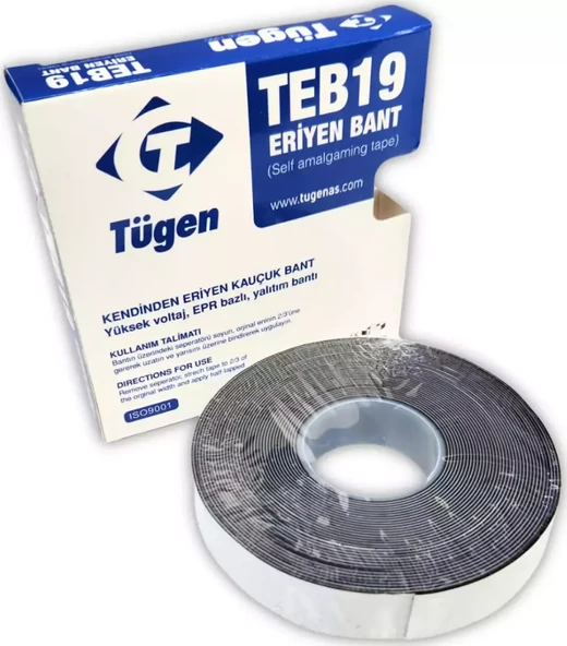 Tügen TEB19 Eriyen Bant Kendinden Eriyen Kauçuk Bant ürün görseli 1