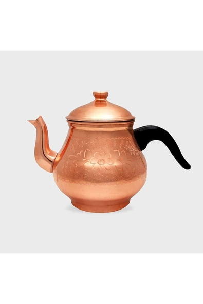 Orta Bakır Demlik Kızıl ürün görseli 1