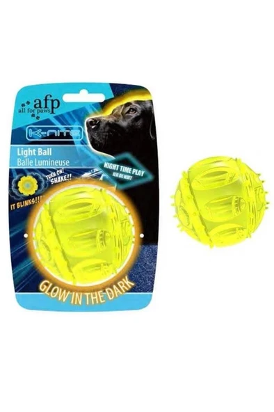 AFP K-Nite - Işıklı Top Kedi Köpek Oyuncağı 7,3 cm ürün görseli 1