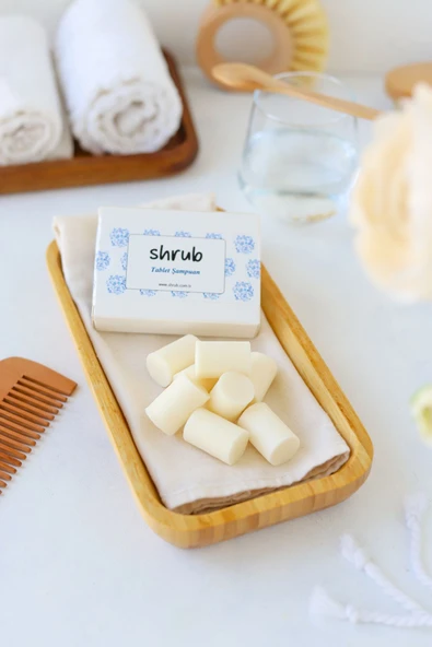 Shrub Tablet Şampuan-80 gr. - Resim 2