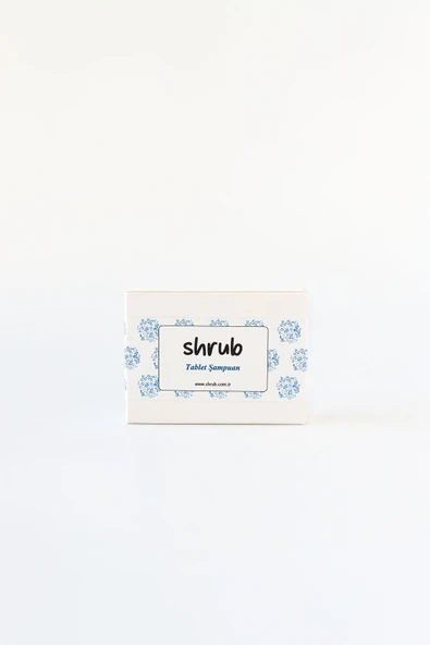 Shrub Tablet Şampuan-80 gr. - Resim 4